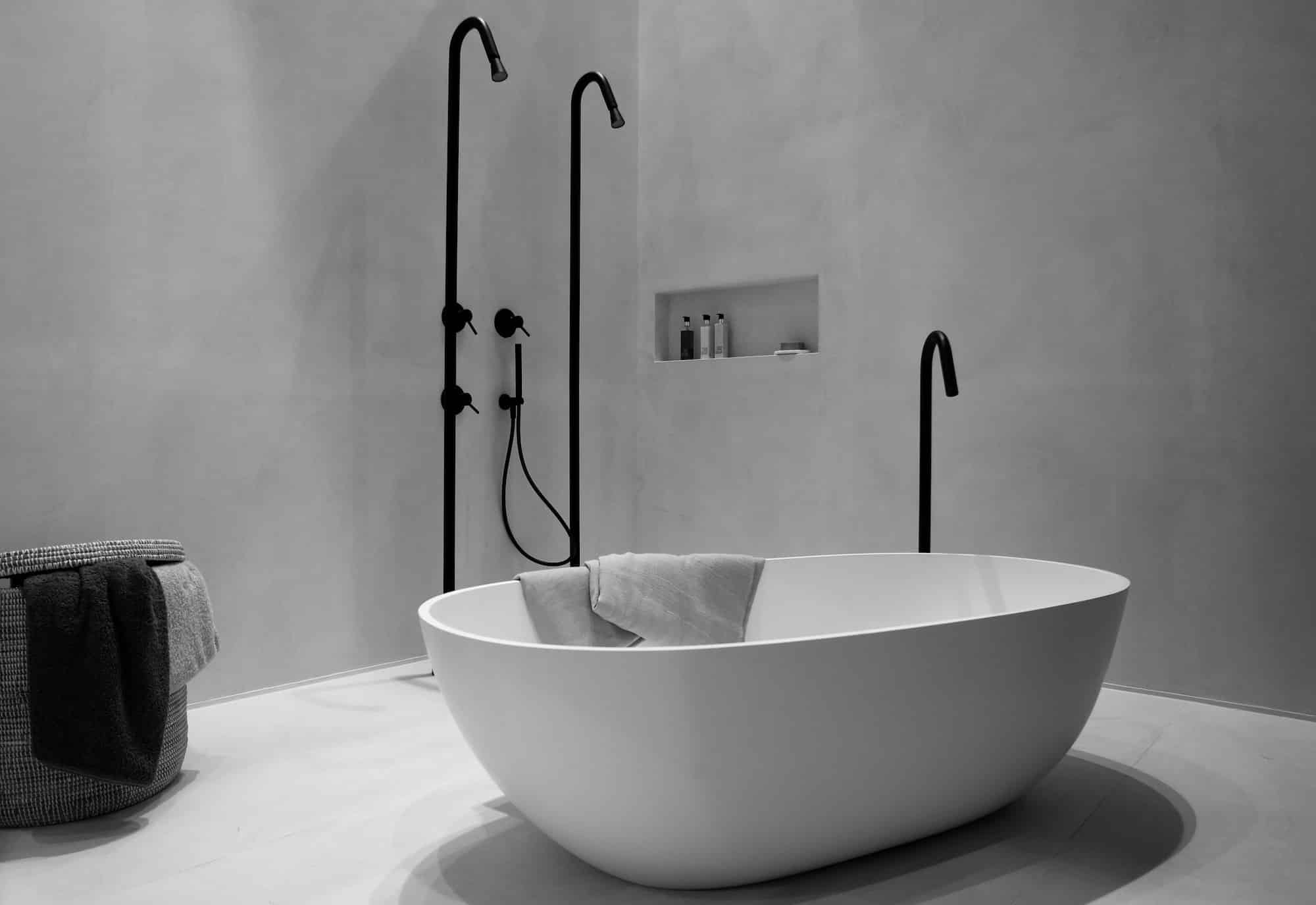 Refinished bathtub in a Contra Costa County home