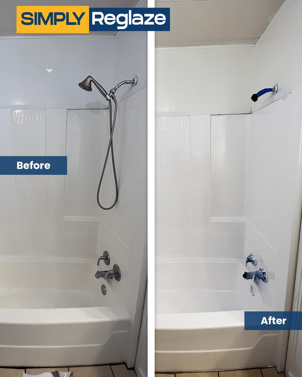 tile reglazing before and after