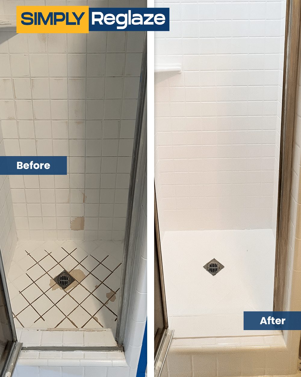 Reglazing in Diamond Bar before and after
