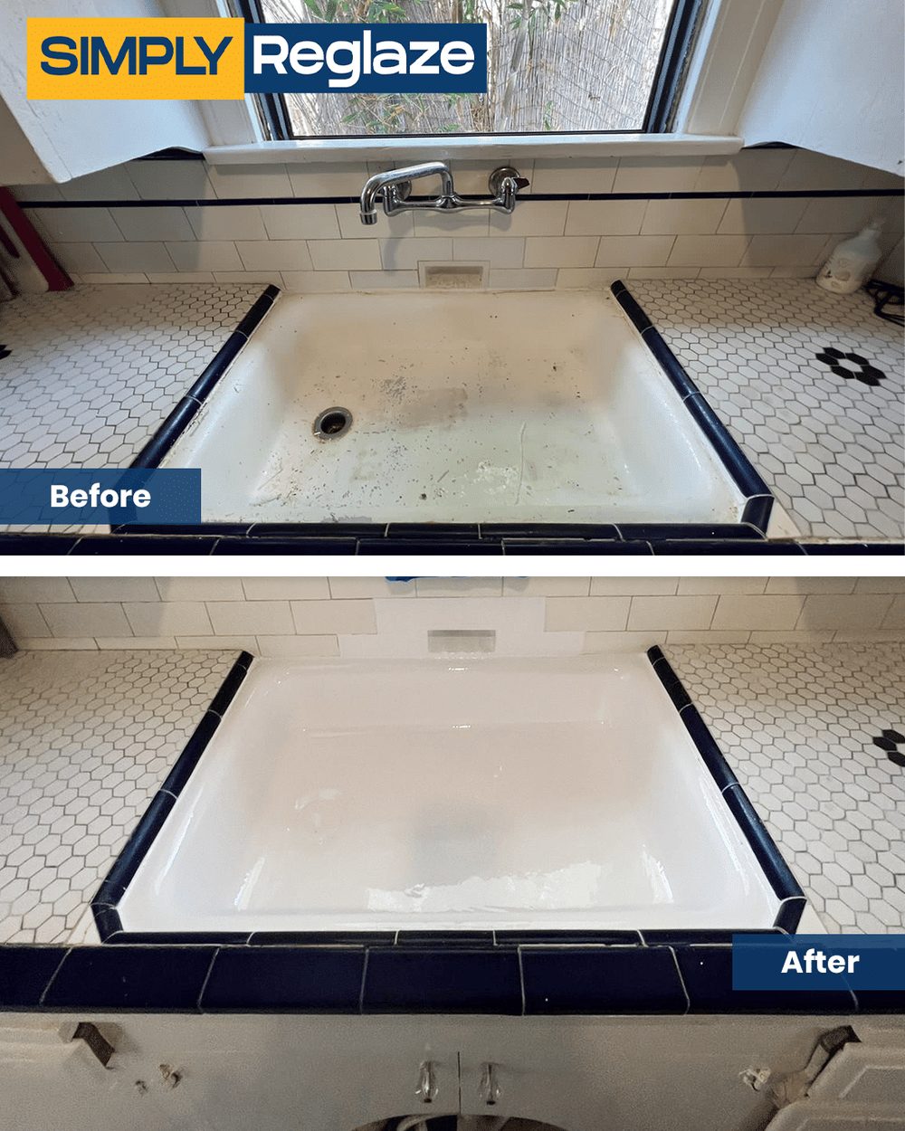 Reglazing in Dana Point before and after
