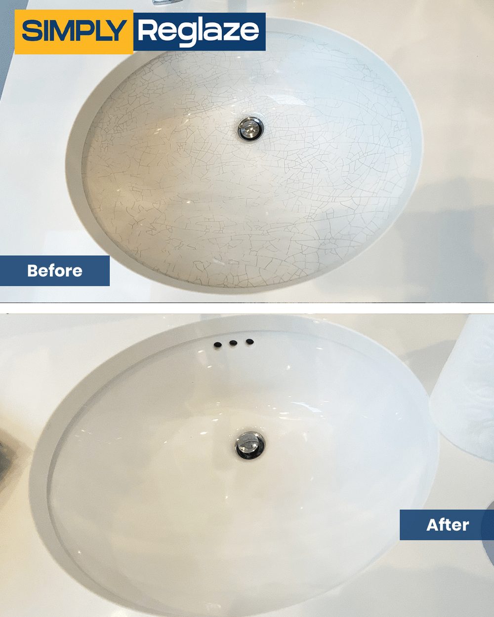 cultured marble refinishing before and after